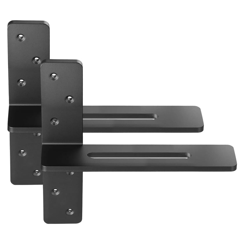 VEVOR 2 Pcs Shelf Brackets 12 inch / 304.8 mm Heavy Duty Floating Shelf Brackets