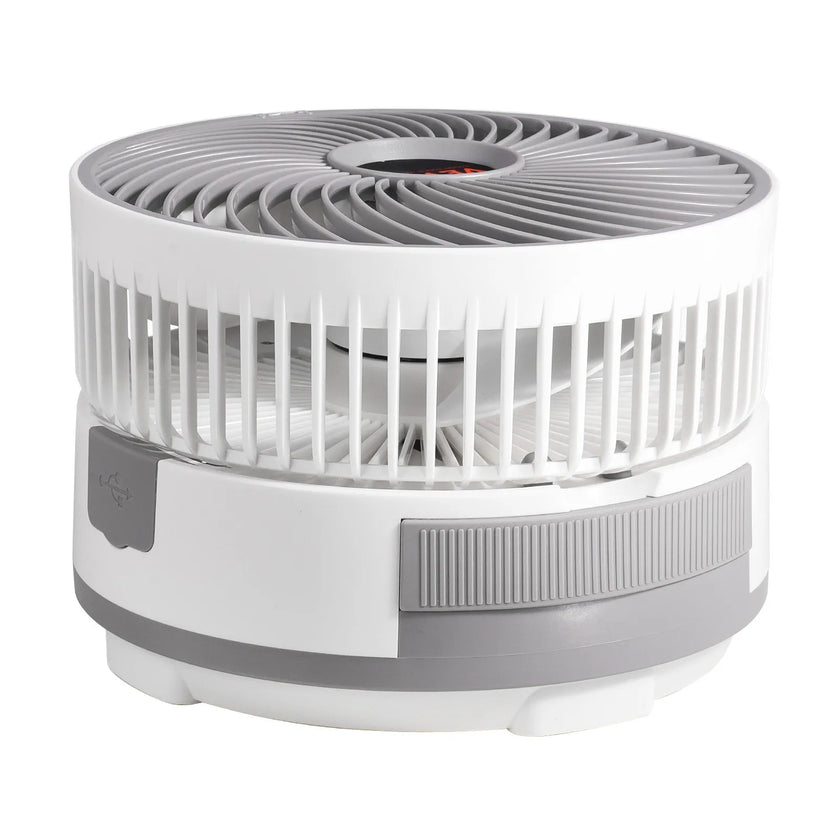 VEVOR 8 inch Foldable Rechargeable Oscillating Fan 3 in 1 Remote 8 Speeds