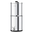 VEVOR 1.5G Gravity-fed Water Filter Countertop System Stainless Steel 2 Filters