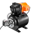 VEVOR 1HP Shallow Well Pump with Pressure Tank 1000GPH Irrigation Booster Pump