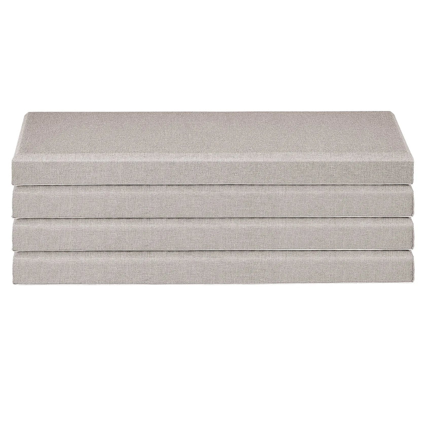 VEVOR 4 PCS Acoustic Wall Panels 2 in Thick 23.6 x 11.8 in Self-adhesive Camel