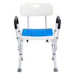 VEVOR 400lbs Shower Chair Bath Stool Seat Height Adjustable for Bathtub Shower