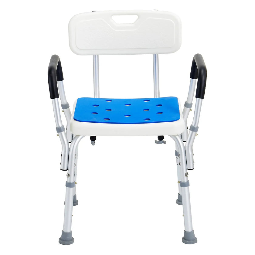 VEVOR 400lbs Shower Chair Bath Stool Seat Height Adjustable for Bathtub Shower
