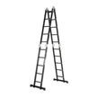 VEVOR Multi-Purpose Folding Ladder 7-in-1 5 Step 19ft Reach Height for Work