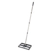 VEVOR 17x10in Lawn Leveling Rake with 63.4 in Adjustable Handle for Yard Garden