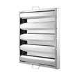 VEVOR 19.5Wx19.5H Inch Commercial Hood Filter Range Hood Baffle Stainless Steel