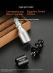 Multifunctional Cigar Pin Holder and Hole Punch