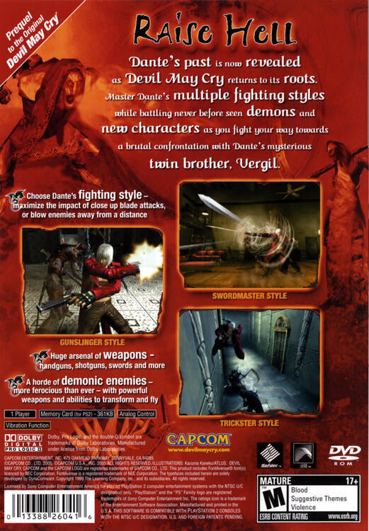 Devil May Cry 3: Dante's Awakening (usagé)