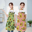 Cotton and linen apron