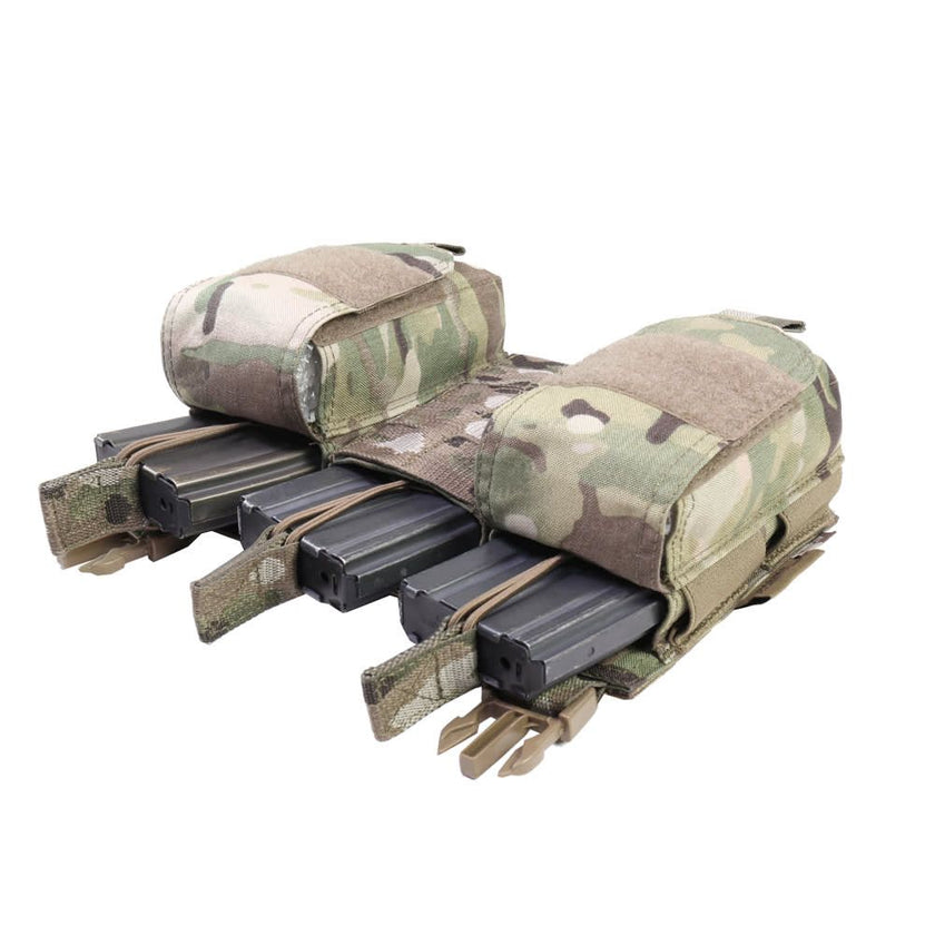 Warrior Detachable Front Panel MK1 (3x 5.56 Mag Pouches and 2 Utility Pouches) Multicam
