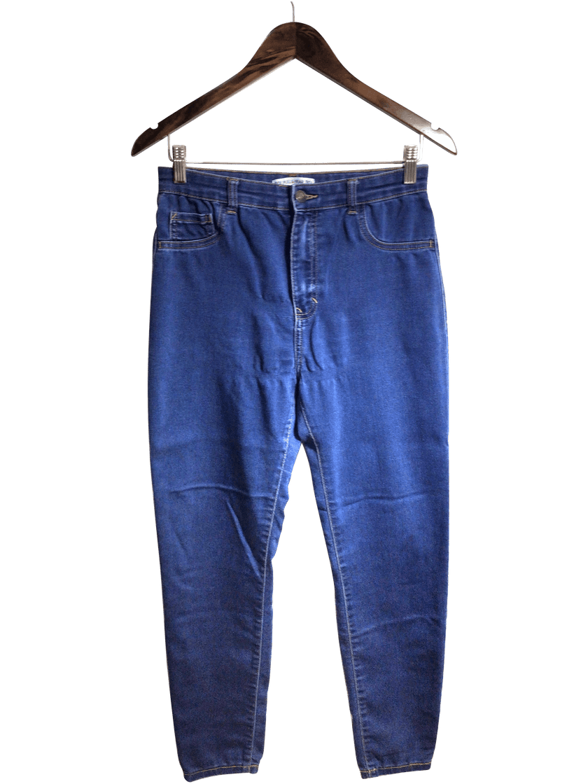 PULL & BEAR Women Straight-Legged Jeans Regular fit in Blue - 40