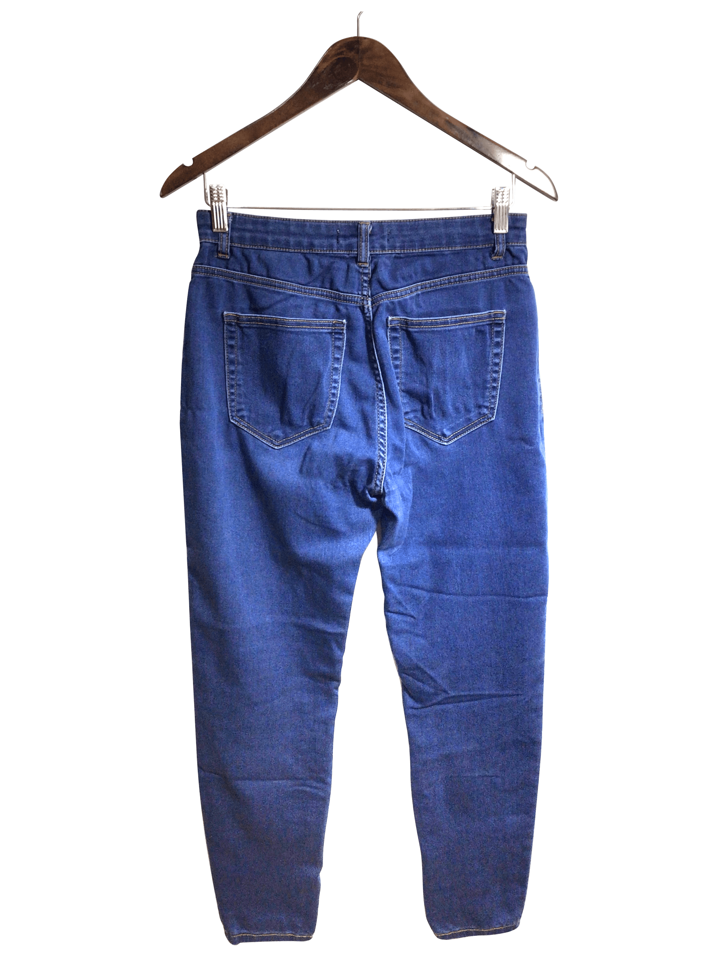PULL & BEAR Women Straight-Legged Jeans Regular fit in Blue - 40