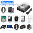 6-Port 60W USB Charging Station – Fast Multi-Device Charger for Home & Office
