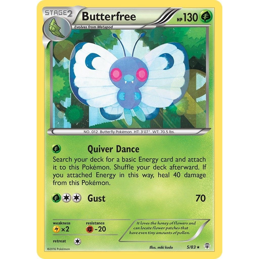 Butterfree (5/83) (GEN)