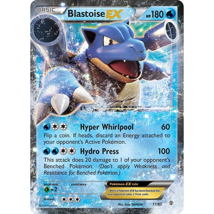 Blastoise EX (17/83) (GEN)