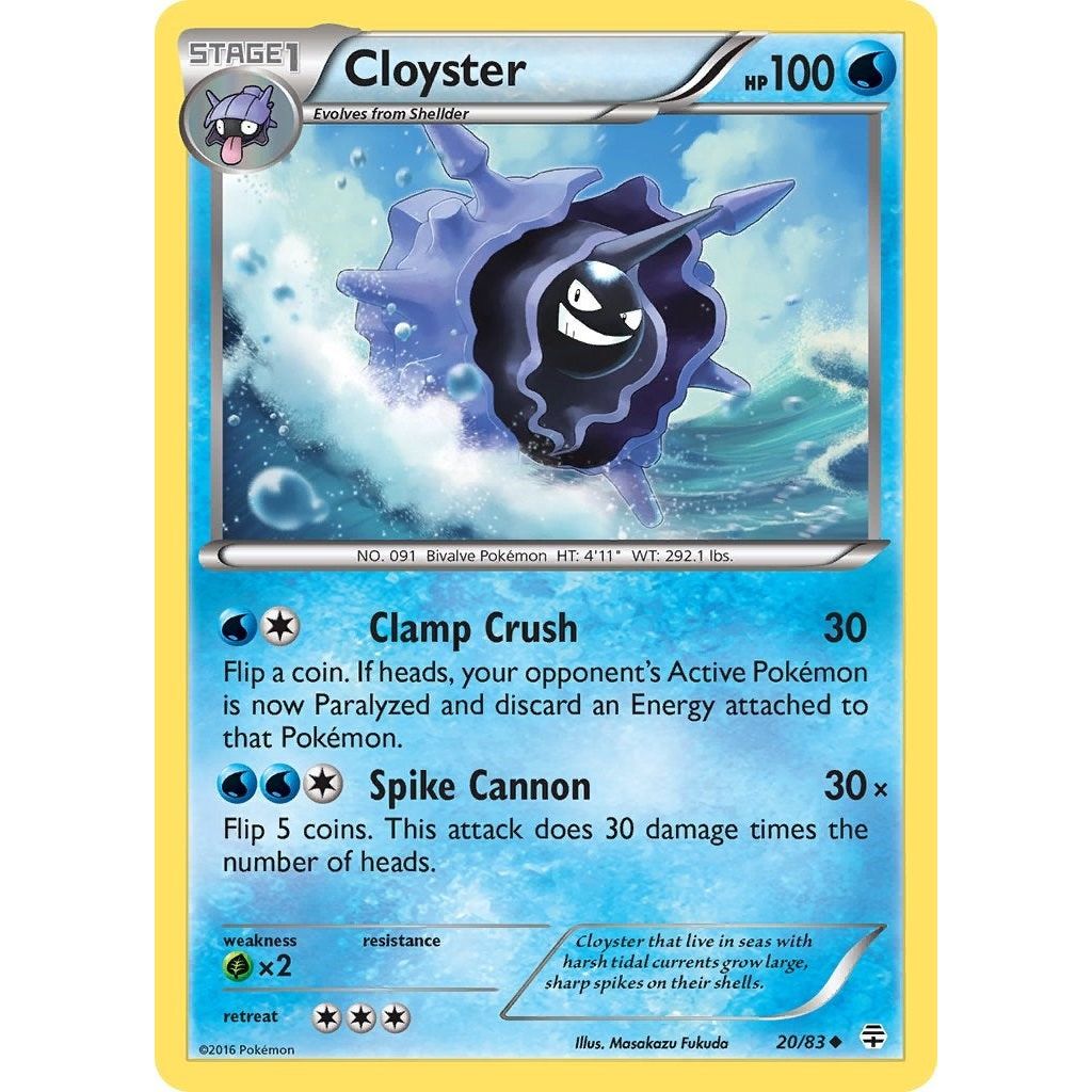 Cloyster (20/83) (GEN)