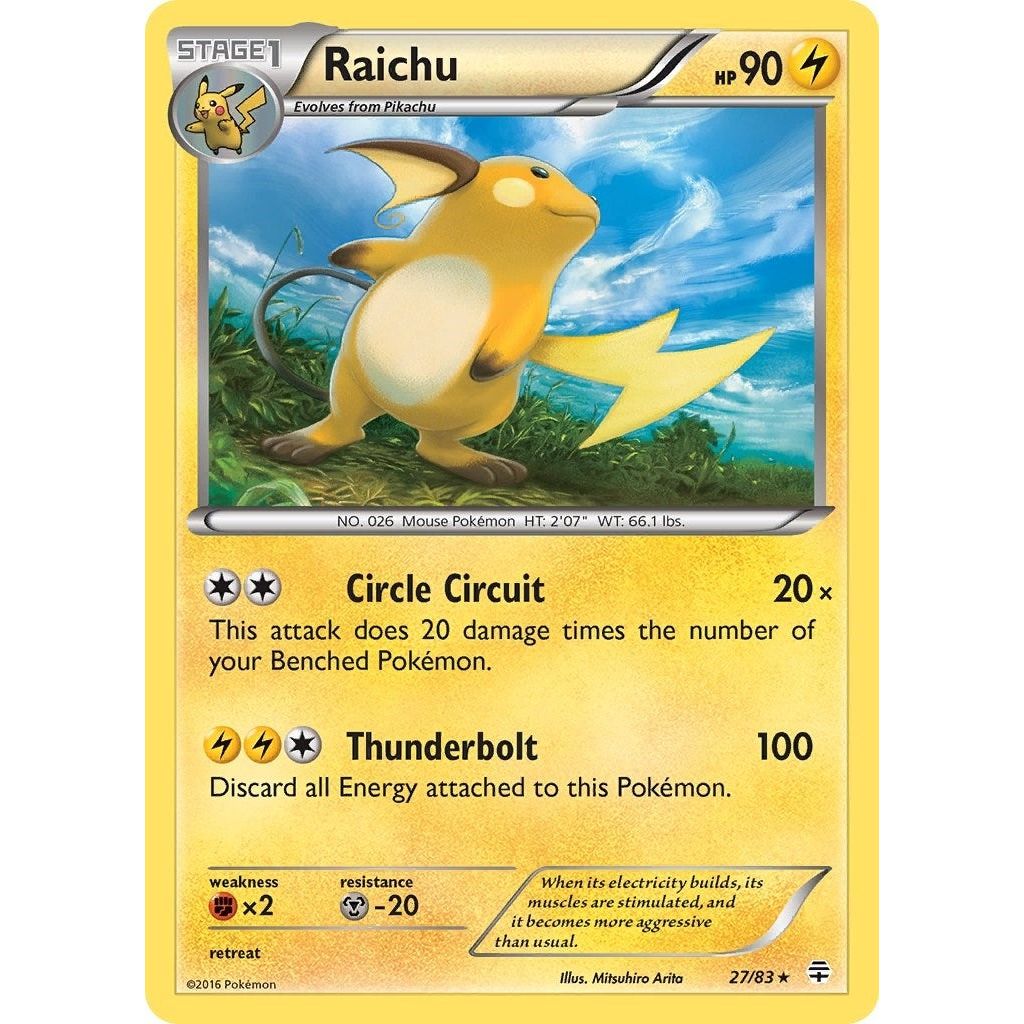 Raichu (27/83) (GEN)