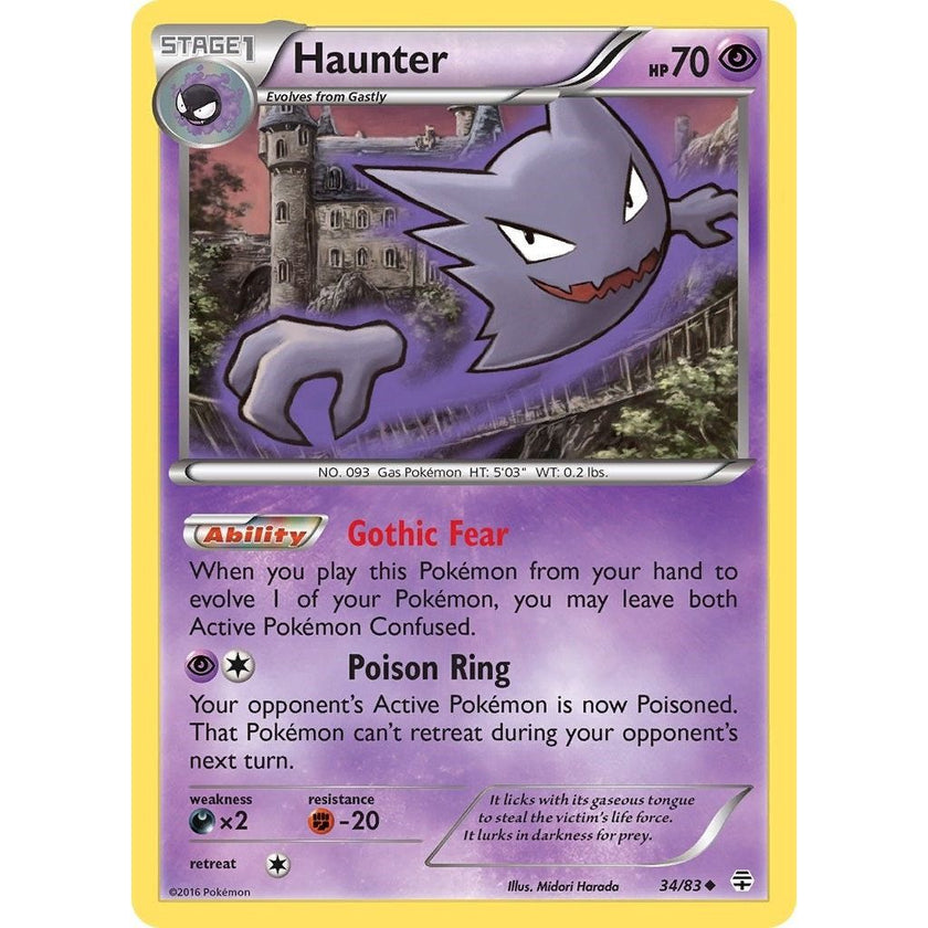 Haunter (34/83) (GEN)