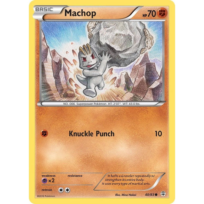 Machop (40/83) (GEN)