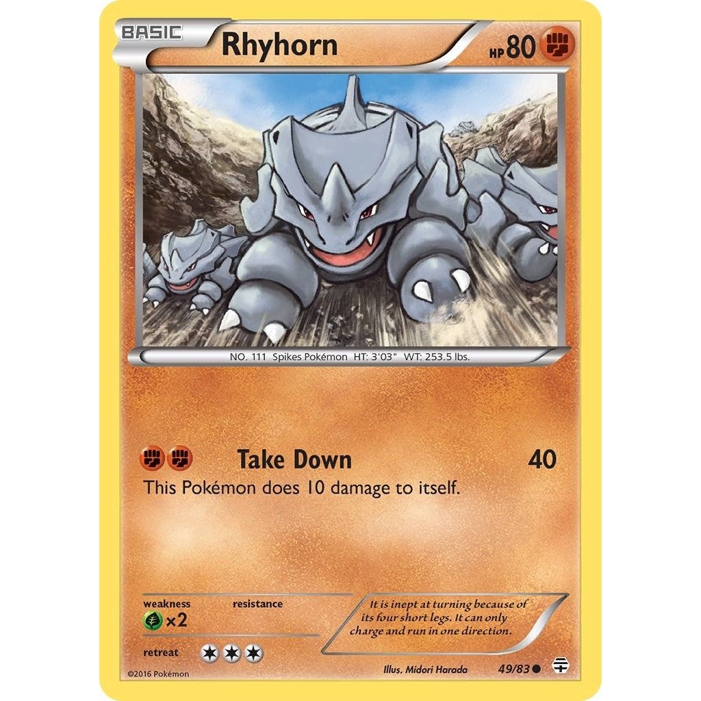 Rhyhorn (49/83) (GEN)