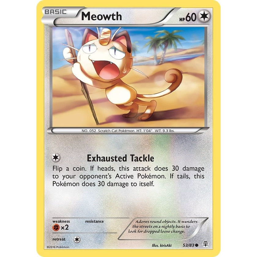 Meowth (53/83) (GEN)
