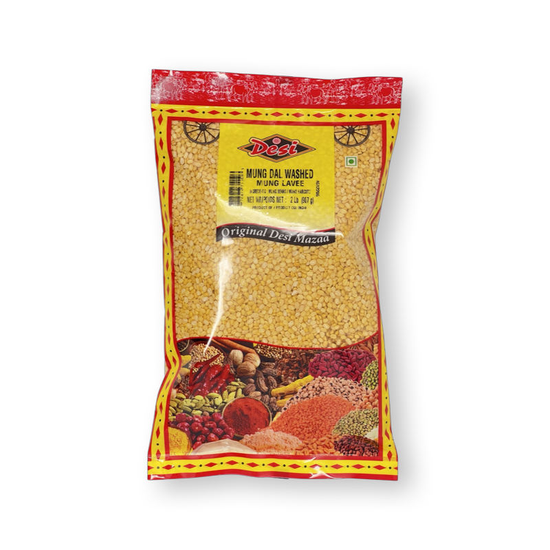 Desi Mung Dal Washed