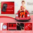 12V Electric Kids Ride on Bumper Car Battery Powered Bumping Car with Remote Control-Red