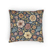 Vintage Floral Tapestry Woven Pillow | Floral Throw Pillow
