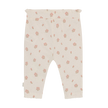 Pants | Pink Floral on Off-White | Minymo