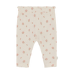 Pants | Pink Floral on Off-White | Minymo