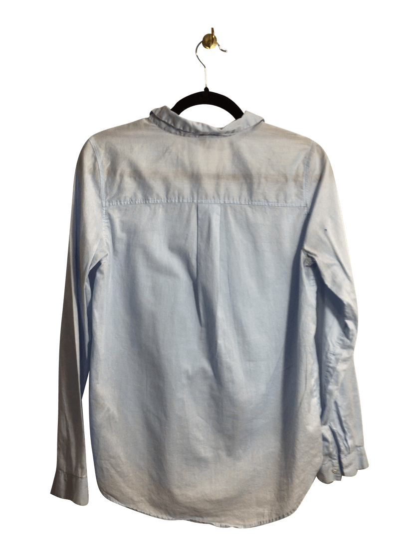 H&M Women Button Down Tops Regular fit in Blue - 2