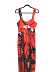 SHEIN Women Maxi Dresses Regular fit in Orange - L