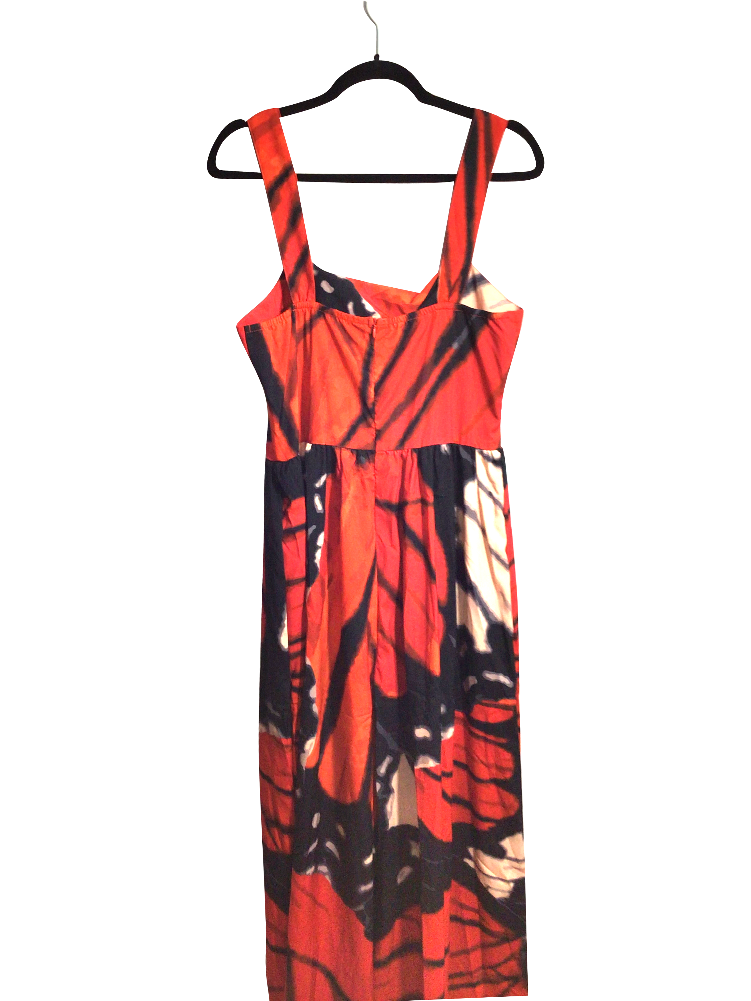 SHEIN Women Maxi Dresses Regular fit in Orange - L