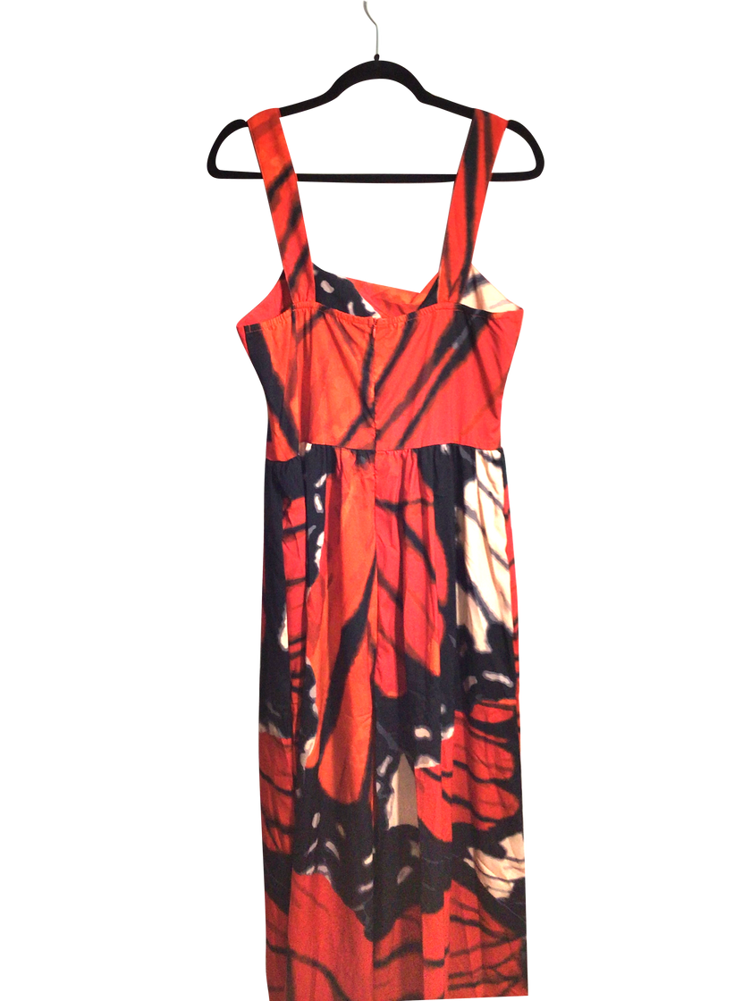 SHEIN Women Maxi Dresses Regular fit in Orange - L