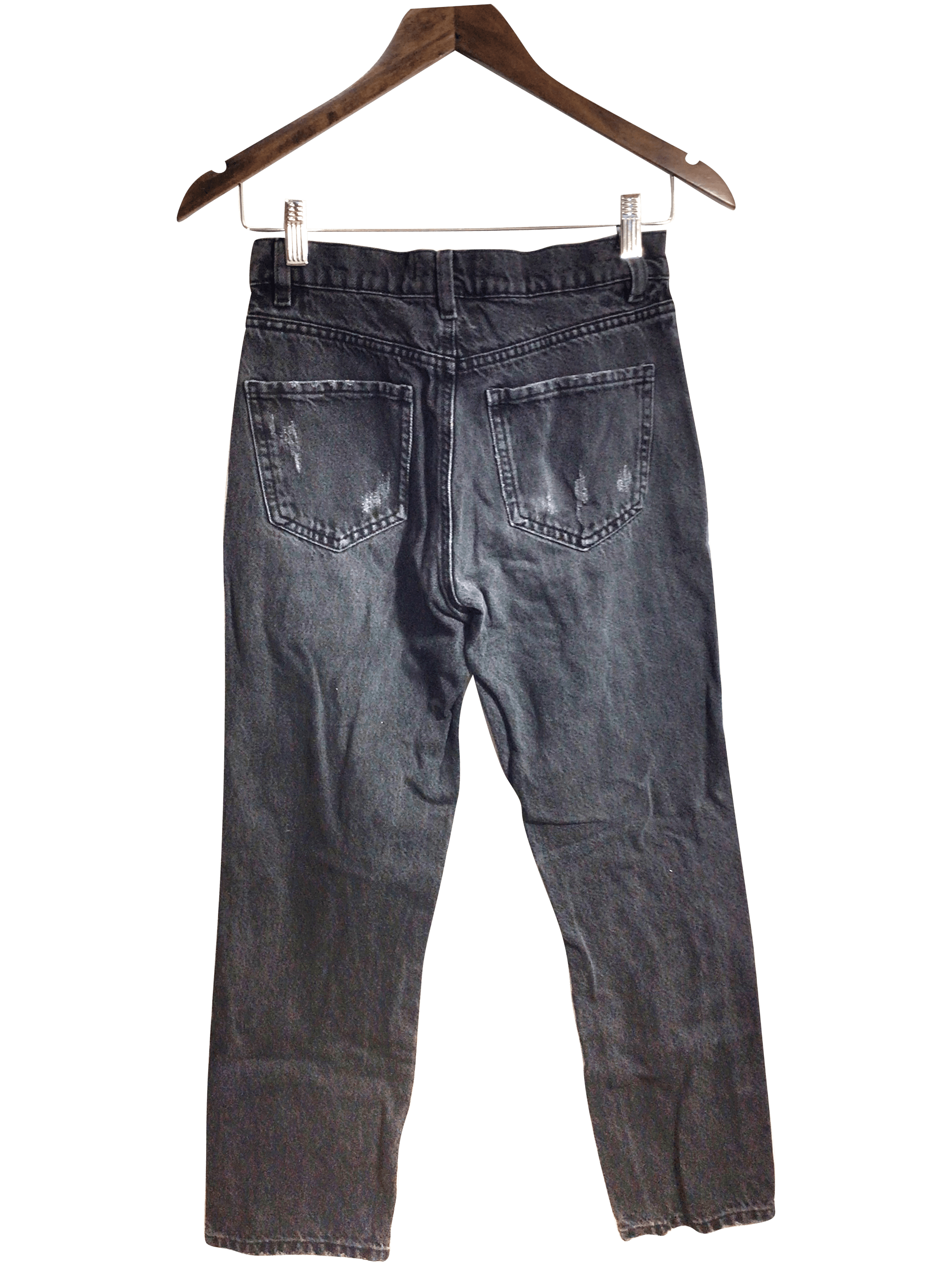 GARAGE Women Straight-Legged Jeans Regular fit in Black - 24