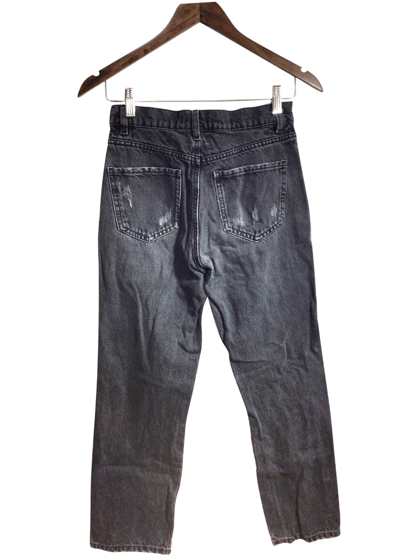 GARAGE Women Straight-Legged Jeans Regular fit in Black - 24