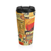 Travel Mug — Vintage Collage Stainless Steel Tumbler