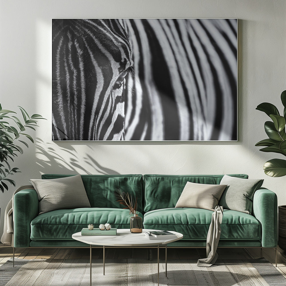 Art mural : Le regard de la nature