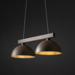 OSLO 2-Light Scandinavian Pendant Light for Kitchen Island, Dining Table & Modern Interiors
