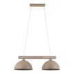 OSLO 2-Light Scandinavian Pendant Light for Kitchen Island, Dining Table & Modern Interiors