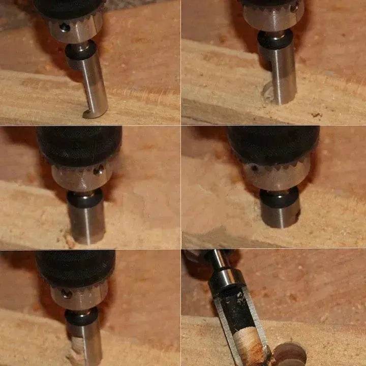 8pcs Wood Plug Cutter set tapered plug cutter
