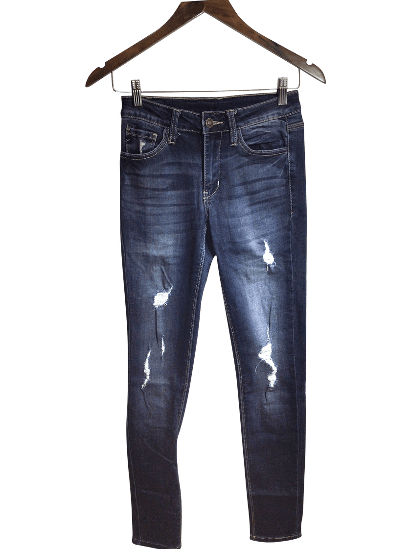 UNBRANDED Women Straight-Legged Jeans Regular fit in Blue - 24