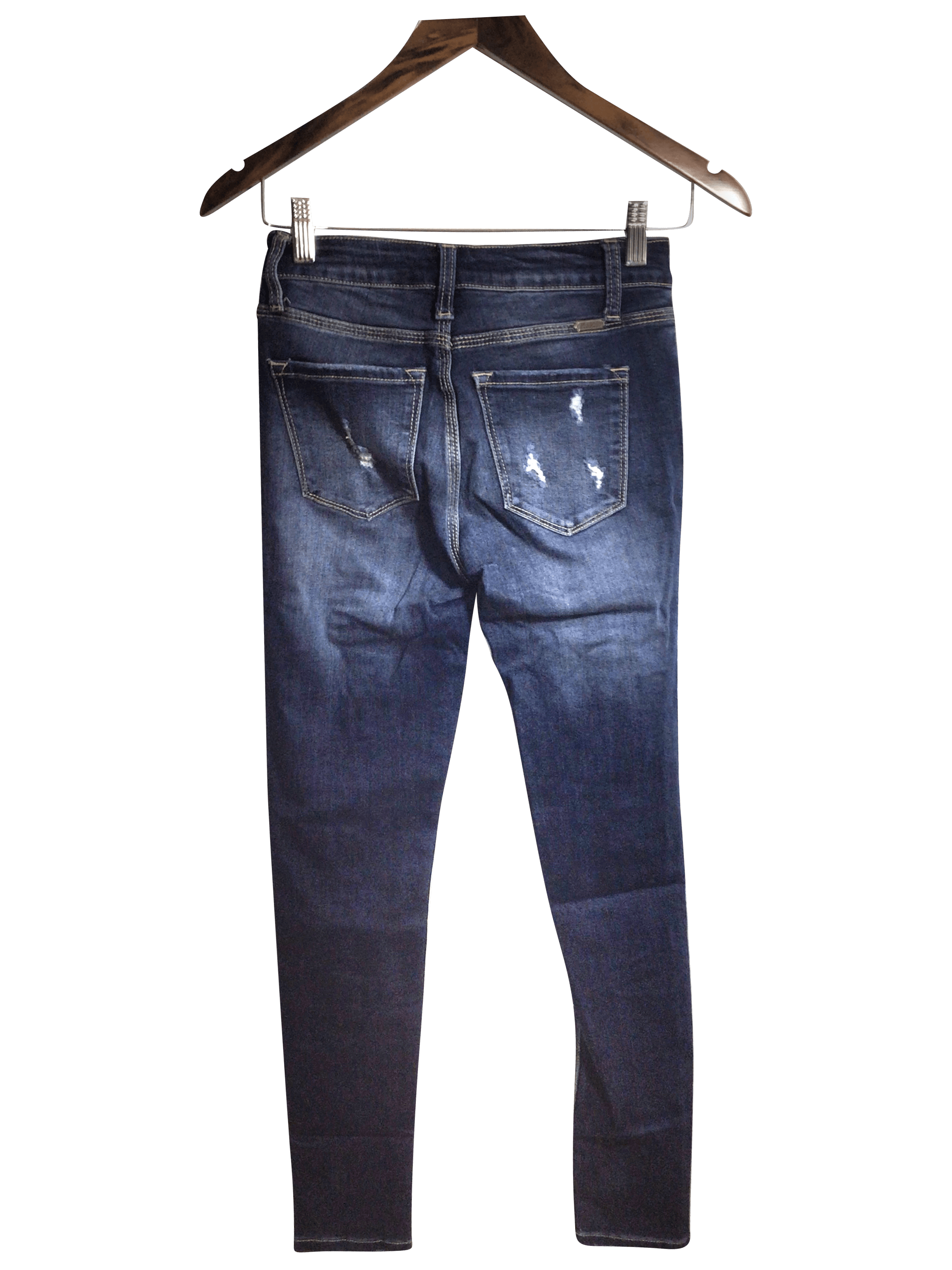 UNBRANDED Women Straight-Legged Jeans Regular fit in Blue - 24