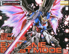 BANDAI Hobby MG 1/100 Destiny Gundam Special Edition Extreme Burst Mode