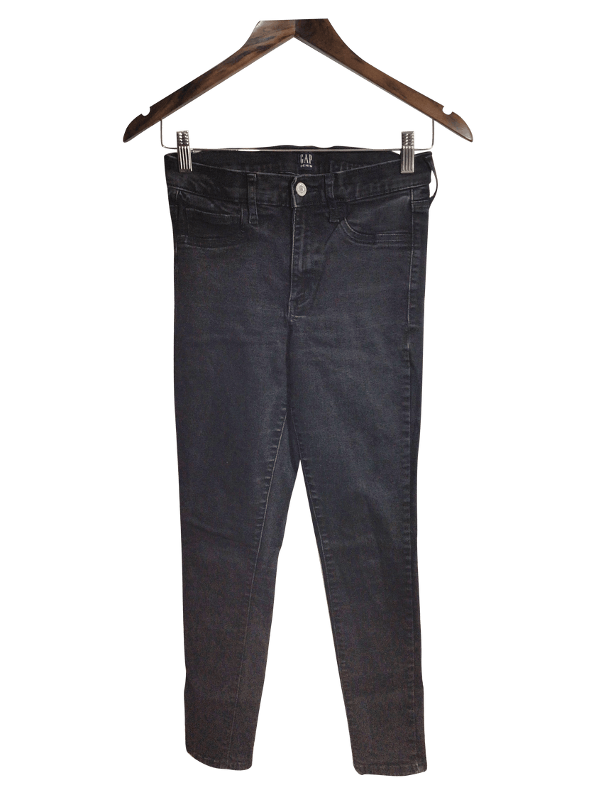 GAP Women Straight-Legged Jeans Regular fit in Black - 28