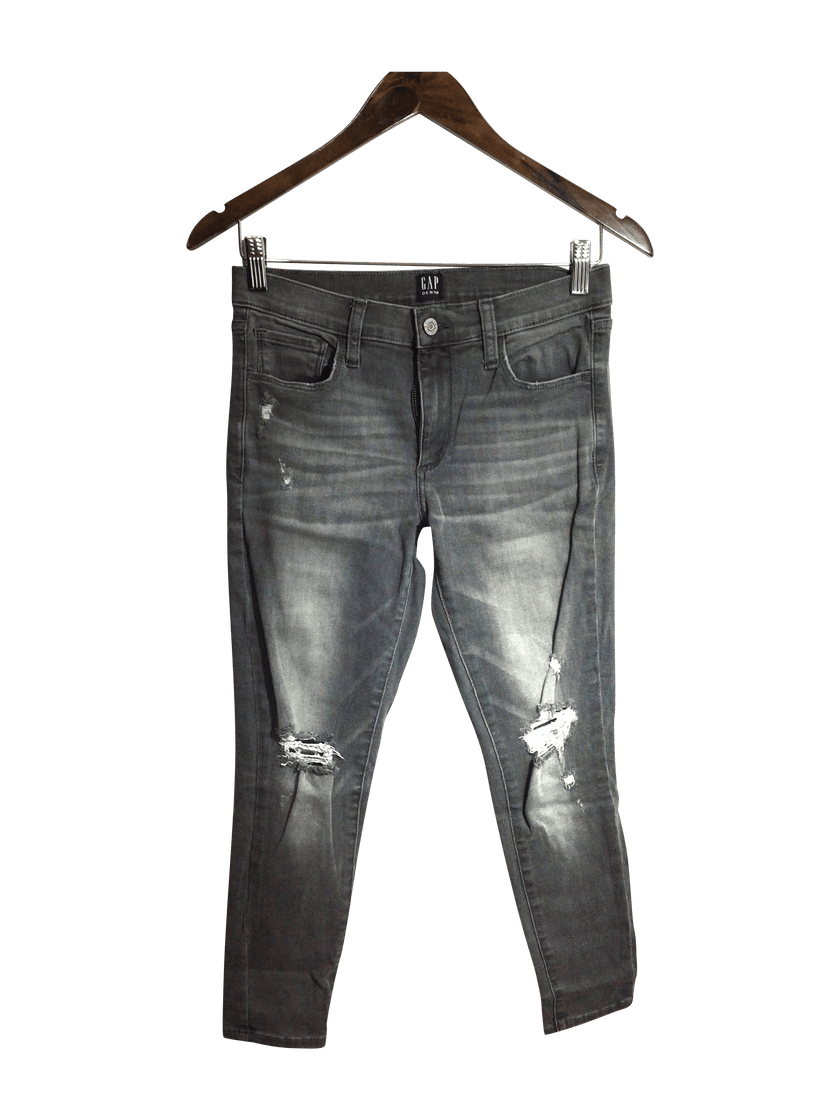 GAP Women Straight-Legged Jeans Regular fit in Gray - 27