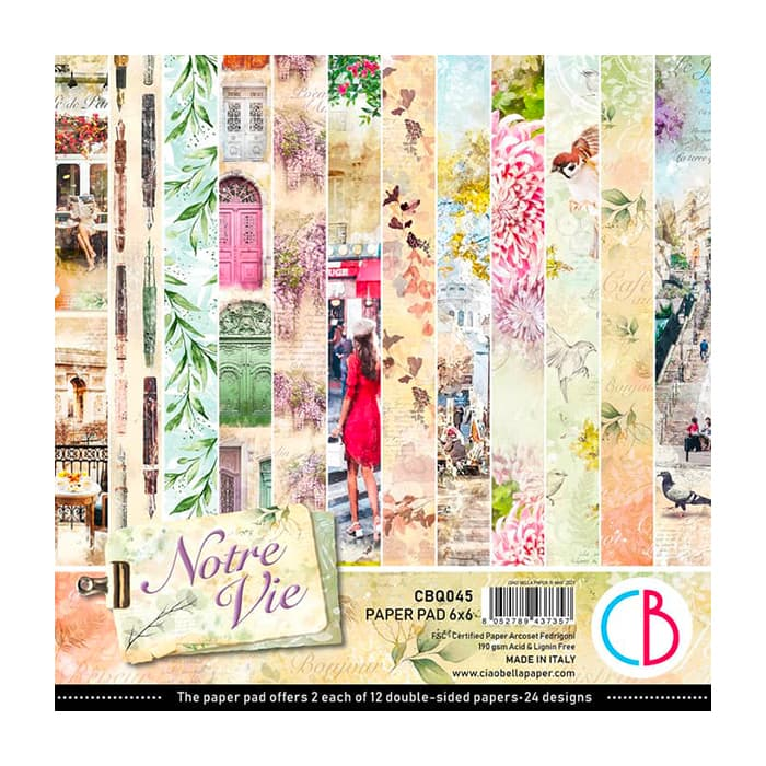 Ciao Bella Notre Vie Paper Pad 6