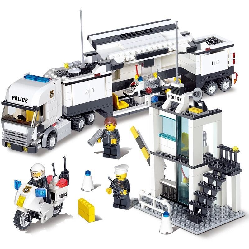 Police Building Blocks Set for Kids – ABS Plastic STEM Construction Toy Canada & USA