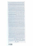 Deco Stickers - Lower Case Alphabet
