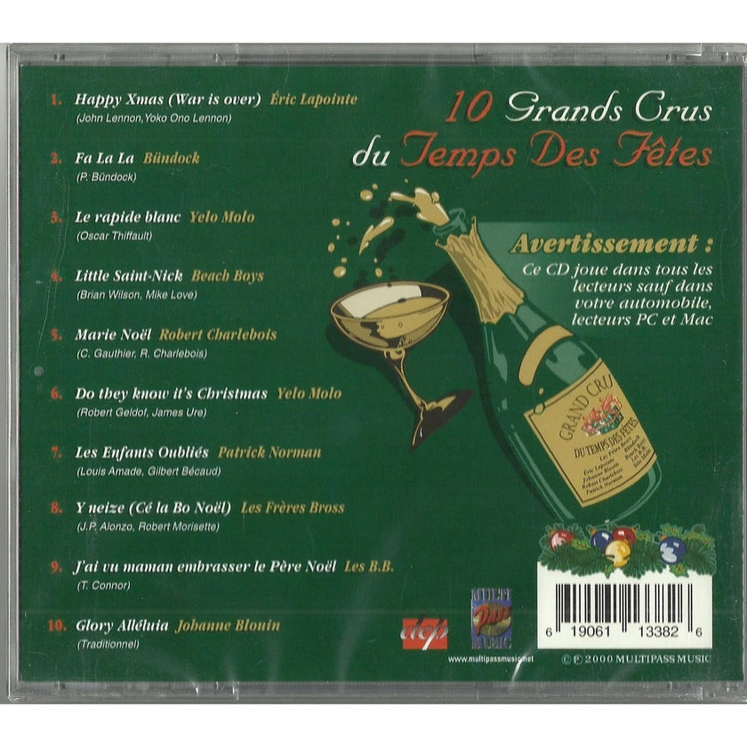 Variés / Le Grand Cru Du Temps Du Des Fêtes - CD